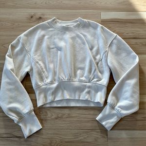 Cream Cropped Sweater